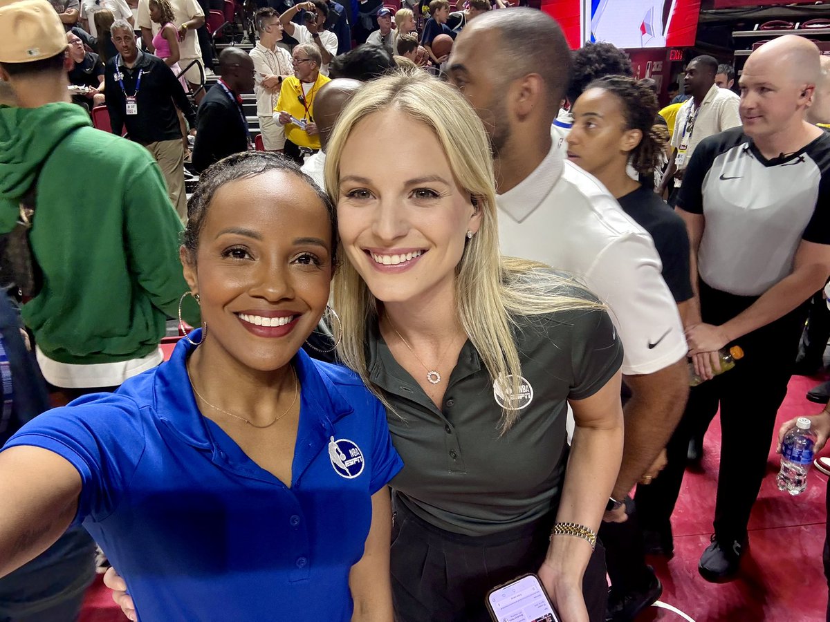 Melanie Ricks (@melaniebricks) on Twitter photo First <a href="/NBASummerLeague/">NBA Summer League</a> sideline opportunity with <a href="/espn/">ESPN</a> . So thankful and always happy to see my girl <a href="/Katie_George05/">Katie George</a> ☺️ First <a href="/NBASummerLeague/">NBA Summer League</a> sideline opportunity with <a href="/espn/">ESPN</a> . So thankful and always happy to see my girl <a href="/Katie_George05/">Katie George</a> ☺️