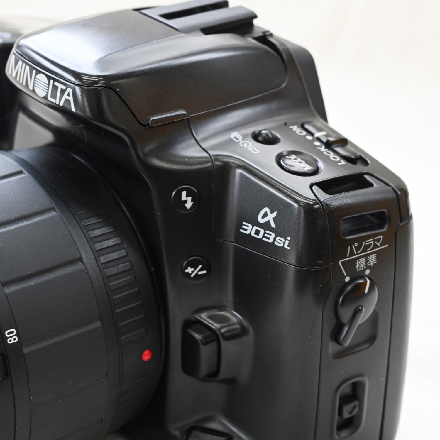 MINOLTA α303si 一眼レフカメラ SIGMAレンズ付き 中古】(ミノルタ) MINOLTA α303Si Body+シグマAF28-80/3.5-5.6