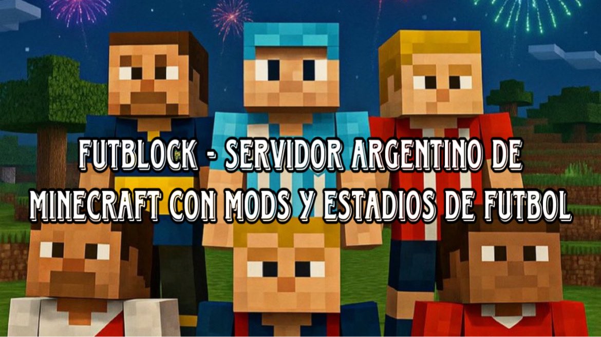 Bueno muchachos subí el video de el servidor de <a href="/FutblockMC/">Futblock</a> en stream, con estadios Argentinos, skins de políticos Argentinos, mods y humor negro

Con entrar y darle un like ayudarían bastante 🙏

youtu.be/MVLOHp5kFHw?si…