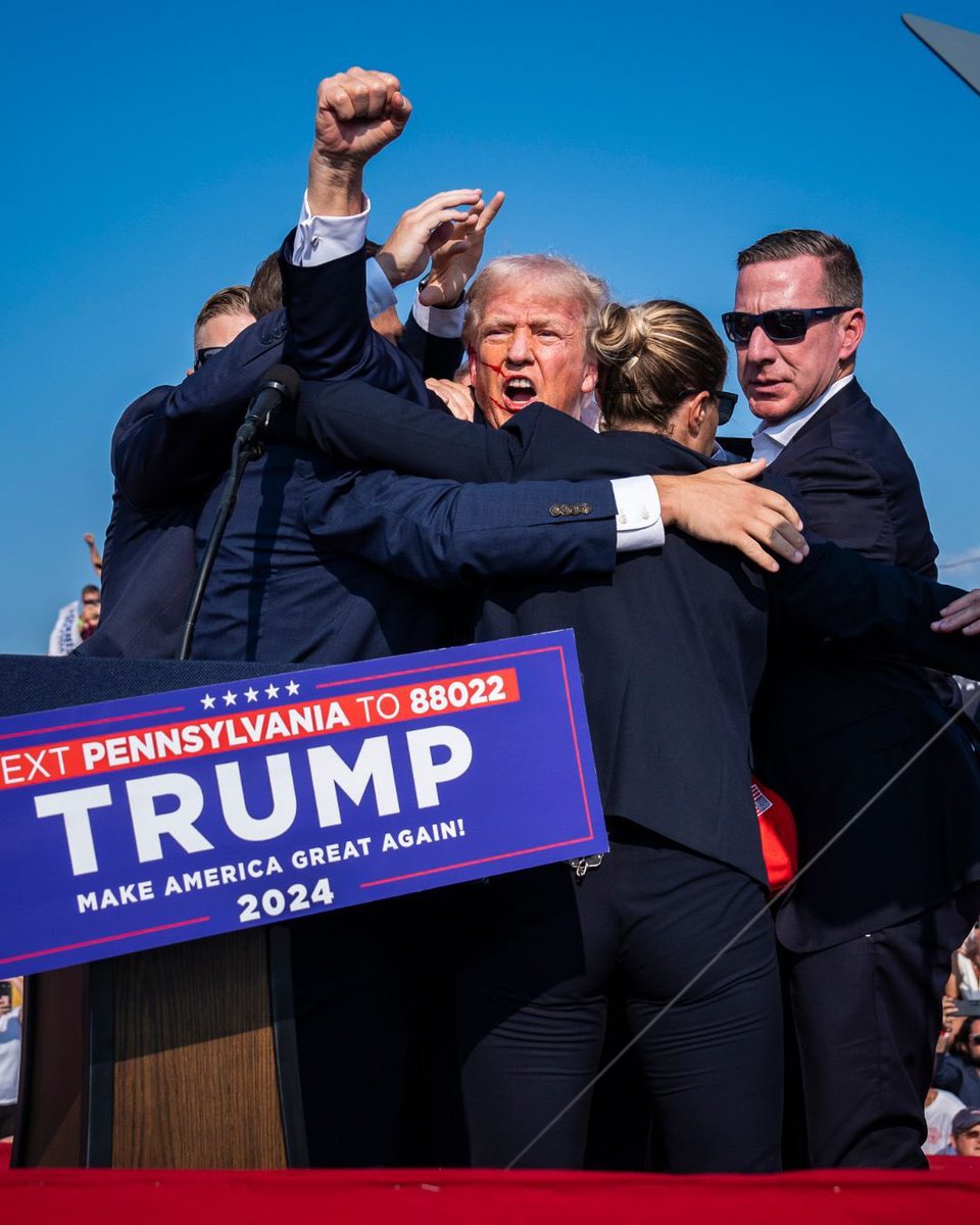 USDREMichael's tweet image. One year ago today, after a brutal attempt on his life, President Trump stood up and told us to “Fight, fight, fight!” His administration will never stop fighting for our warfighters, our values and our country. I am proud to on the team @realDonaldTrump and @SecDef have built!