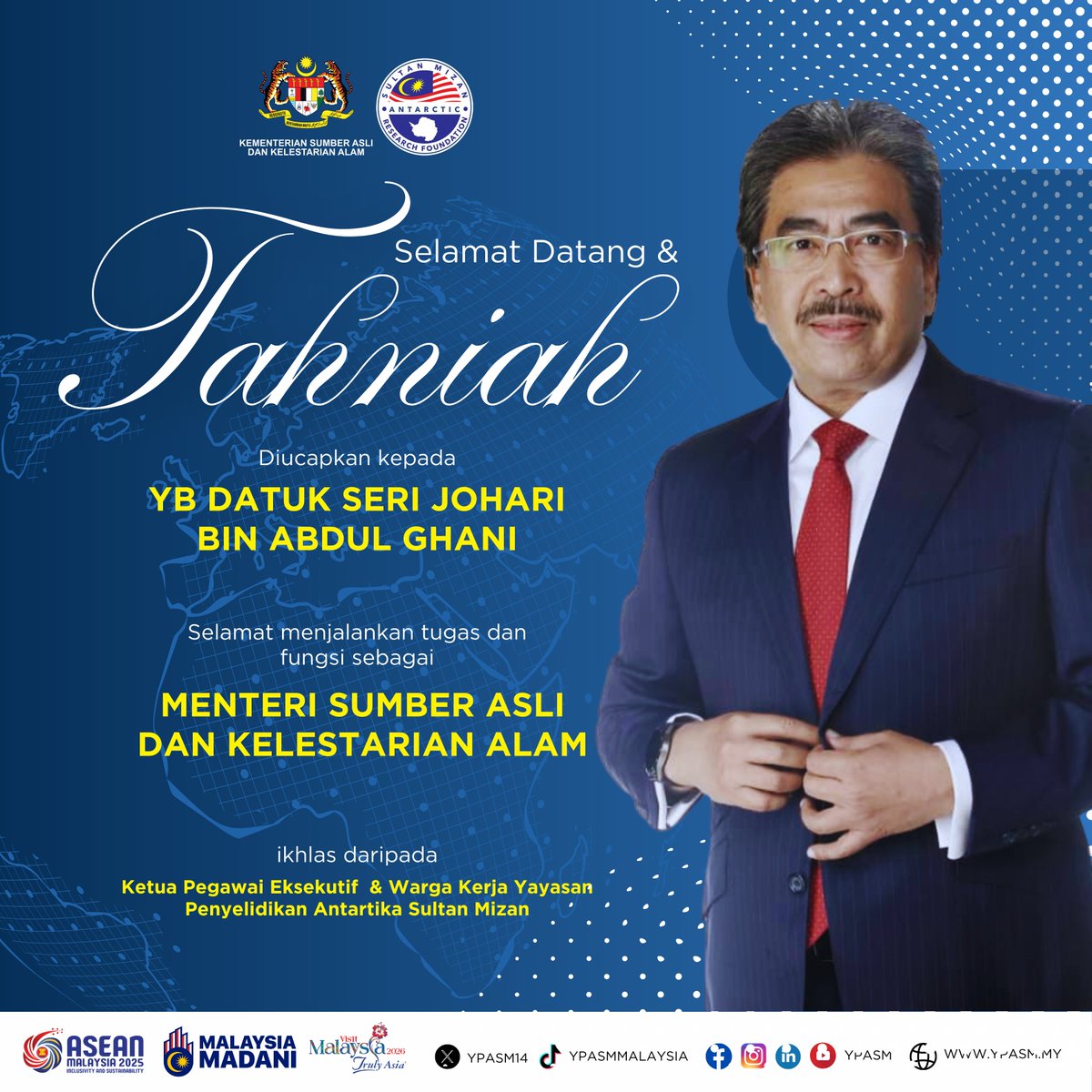 Yayasan Penyelidikan Antartika Sultan Mizan tweet media