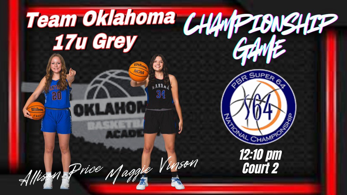 Maggie Vinson (@maggievinson26) on Twitter photo My <a href="/HarrahWBB/">Harrah Lady Panthers Basketball</a> teammate <a href="/AllisonPrice26/">Allison Price</a> and I will be playing with our Team Oklahoma team for the Super 64 championship tomorrow! Let’s go!!
#hardworkandenthusiasm My <a href="/HarrahWBB/">Harrah Lady Panthers Basketball</a> teammate <a href="/AllisonPrice26/">Allison Price</a> and I will be playing with our Team Oklahoma team for the Super 64 championship tomorrow! Let’s go!!
#hardworkandenthusiasm