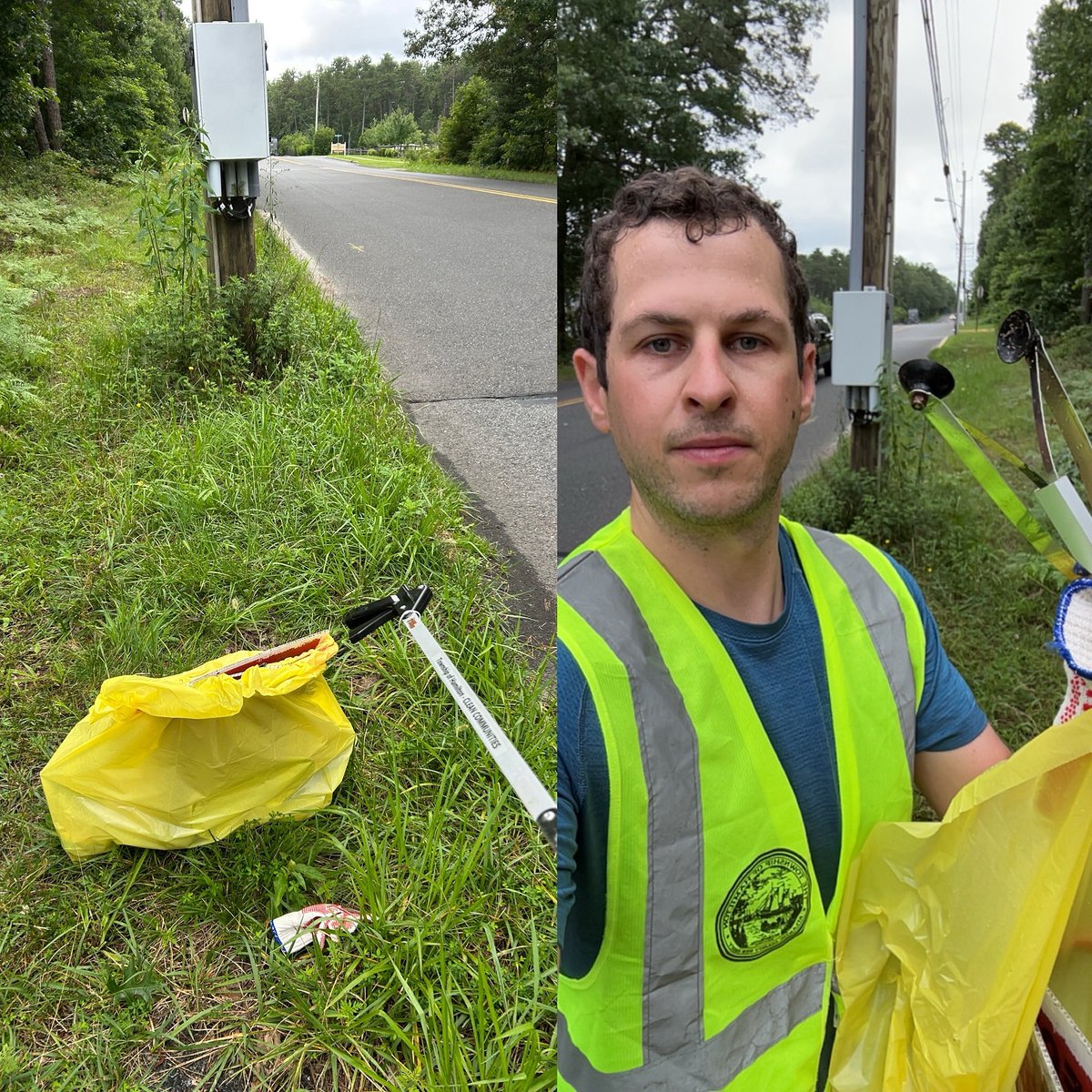 Winder4Congress's tweet image. Out this weekend with the Hamilton Township Democratic Club cleaning up trash. Grateful for everyone who shows up to keep our community clean and safe.