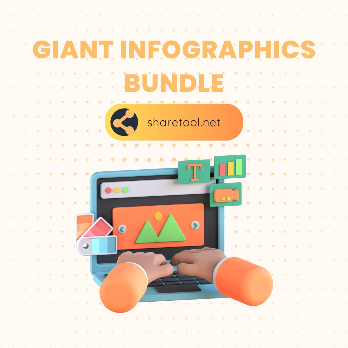 sharetoolnet's tweet image. Want to transform your presentations into visual masterpieces? 🚀
Don't miss out on elevating your presentations. Visit our website to learn more and get your bundle today: sharetool.net/giant-infograp…
#sharetool #infographicsbundle #visualpresentation #designresources