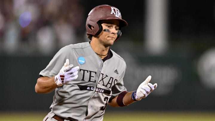 RE2PECT2JETER's tweet image. Round 3 Pick #103: Yankees selected SS Kaeden Kent from Texas A&M, son of Jeff Kent! #RepBX