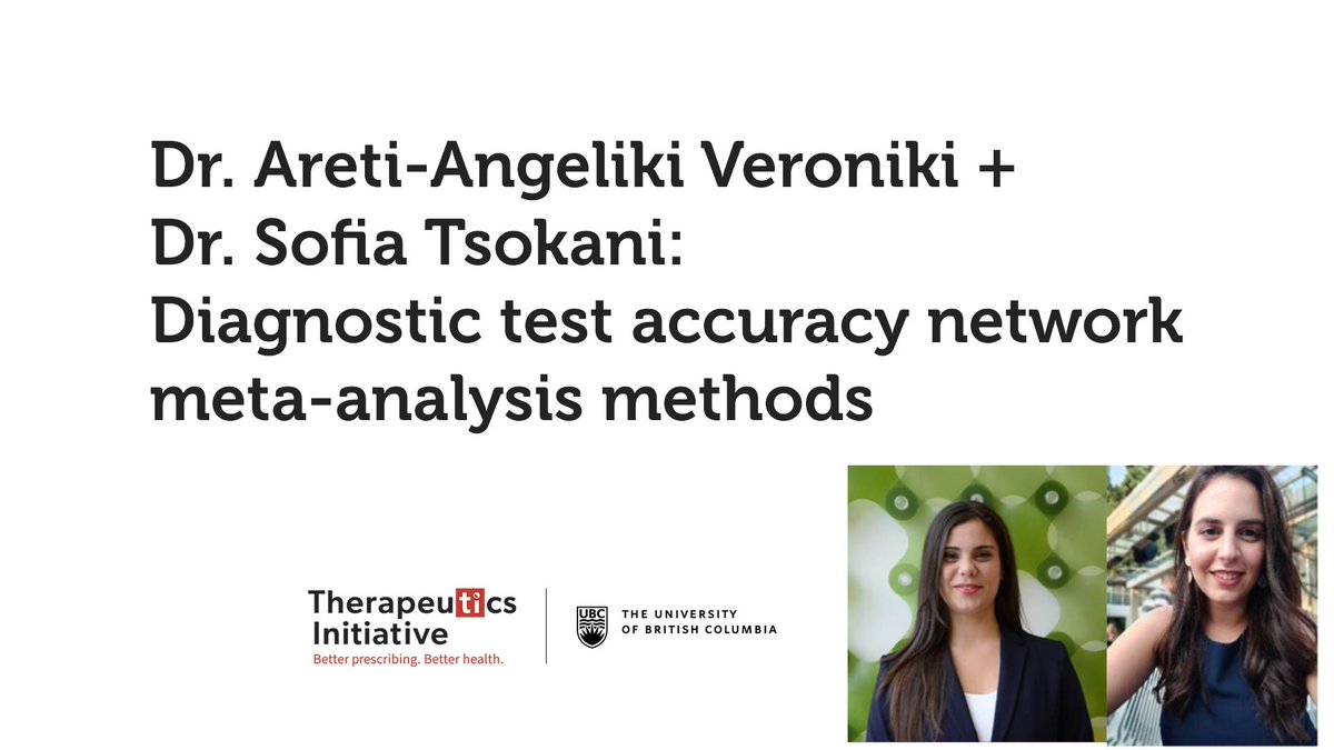 Drug_Evidence's tweet image. 🚨 ICYMI - Diagnostic test accuracy #MetaAnalysis methods
View the recording:
ti.ubc.ca/2023/05/17/dta…
#ResearchMethods #NetworkMetaAnalysis