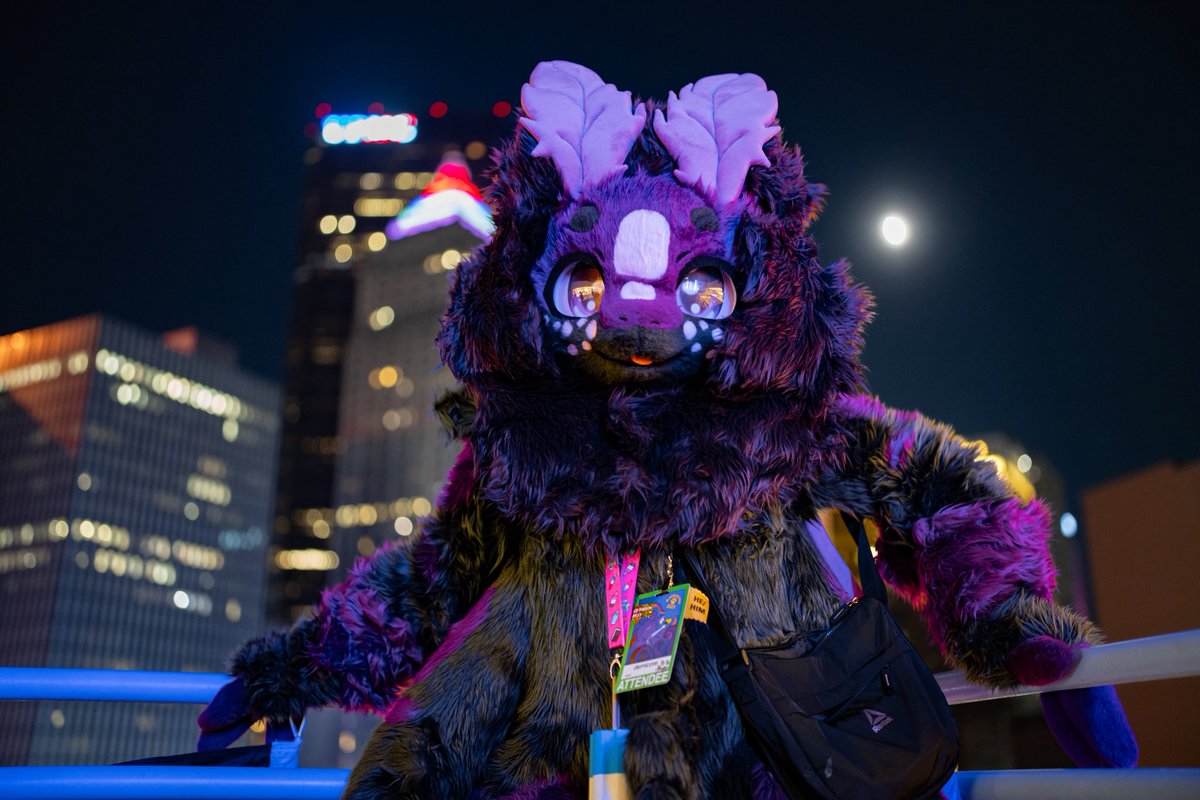 rooftop moth at anthrocon! look at all those pretty lamps…

(photo by <a href="/trixx_rx/">Trix «PAWcon»</a>)
