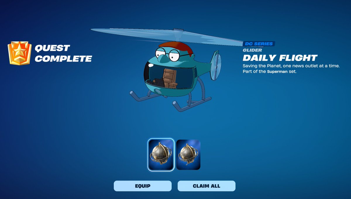 MSGTheEpic's tweet image. just unlocked the petercopter