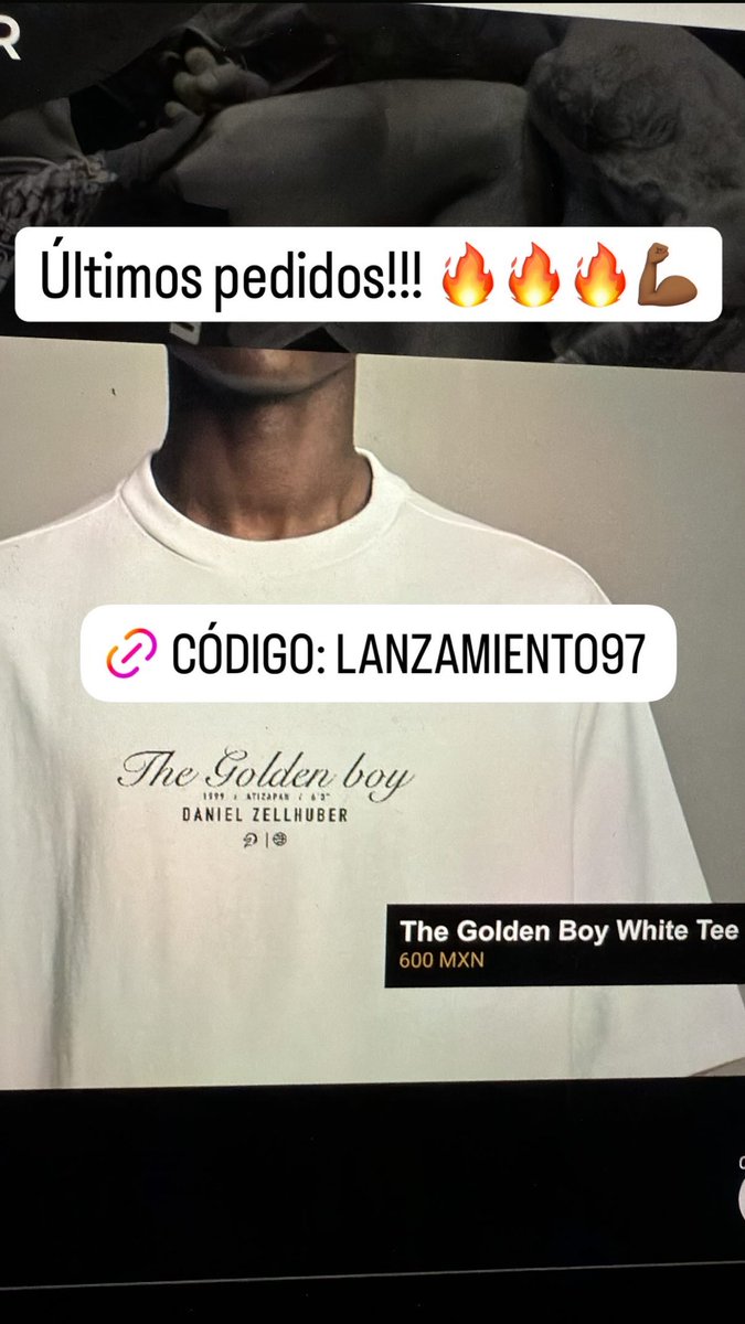 Últimos pedidos amigos!! No te quedes sin tu playera para apoyarme en esta pelea!! 💪🏾🔥 goldenboyzellhuber.com/#hero-mob