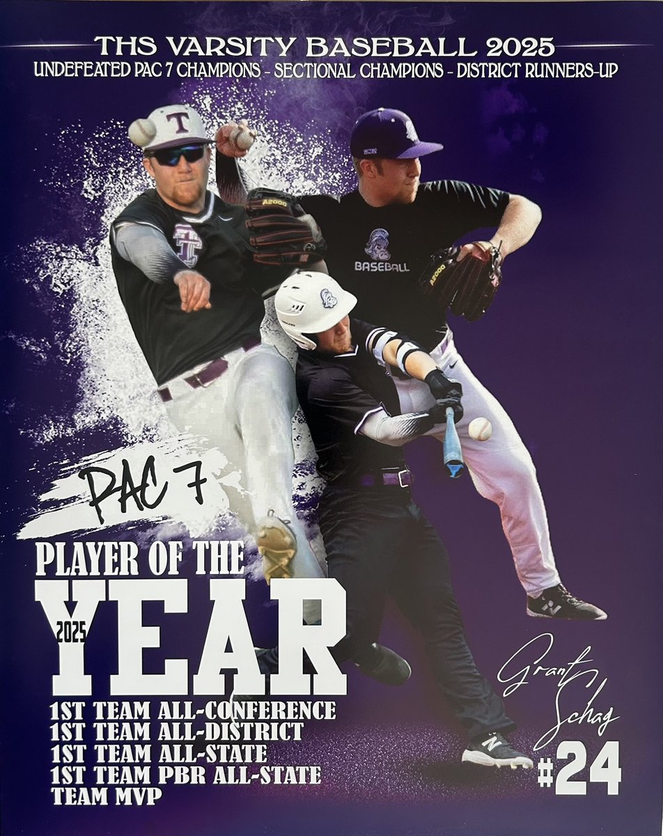 Hard work, dedication, sacrifices, perseverance and strong faith through it all. Leader on and off the field and we couldn’t be any prouder. 
Well deserved Grant!
Next up…Walsh University ⚔️
<a href="/GrantSchag24/">Grant Schag</a>