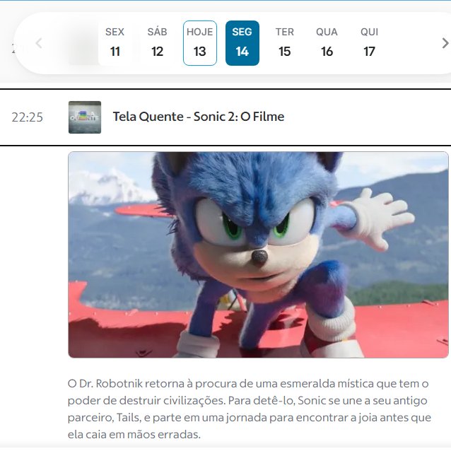 globo vai passar Sonic  2 na tela quente