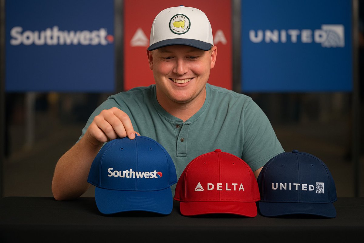 carterholt2's tweet photo. @AmericanAir ✈️ After much thought, I’ve decided to enter the transfer portal and explore new flight plans. I want to thank @AmericanAir for the miles, the delays, and the cancellations. Ready for my next chapter—will it be Delta, United, or Southwest? Stay tuned… #FlightPortal #DecisionDay https://t.co/P3PXTI8y3E
