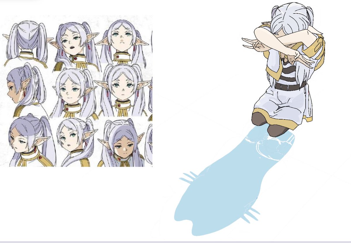 TafuYc's tweet image. #frierenfanart #anime