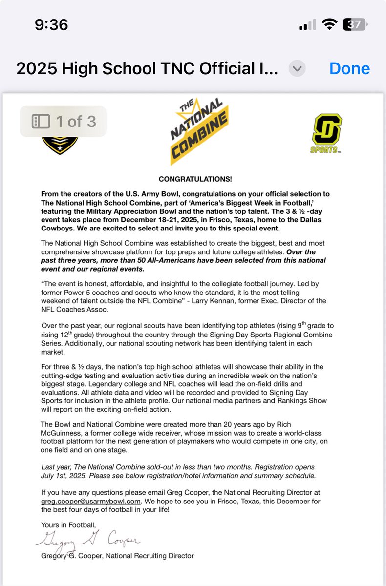 Bryce Cloudt (@bryce_cloudt24) on Twitter photo Huge thanks to <a href="/GregCooperUSA/">Natl Recruiting Dir | Military Appreciation Bowl</a> and <a href="/USArmyBowl/">Military Appreciation Bowl Week</a> for inviting me down to the <a href="/ArmyBowlCombine/">USArmyBowlCombine</a> at The Star in Frisco, Texas!!!
<a href="/mattbarnes44/">Matt Barnes</a> <a href="/RidgeLexFball/">Ridgeview Lexington Football</a> <a href="/mwfbrecruiting/">Midwest Football Recruiting</a> <a href="/Bryan_Ault/">Bryan Ault - Midwest Scout</a> <a href="/PrepRedzoneIL/">Prep Redzone Illinois</a> <a href="/nexgenscouting/">Keith Smilie</a> <a href="/sixstarfootball/">Six Star Football | PLUS+</a> <a href="/ScoutingA1_IL/">ScoutingA1 Illinois</a> Huge thanks to <a href="/GregCooperUSA/">Natl Recruiting Dir | Military Appreciation Bowl</a> and <a href="/USArmyBowl/">Military Appreciation Bowl Week</a> for inviting me down to the <a href="/ArmyBowlCombine/">USArmyBowlCombine</a> at The Star in Frisco, Texas!!!
<a href="/mattbarnes44/">Matt Barnes</a> <a href="/RidgeLexFball/">Ridgeview Lexington Football</a> <a href="/mwfbrecruiting/">Midwest Football Recruiting</a> <a href="/Bryan_Ault/">Bryan Ault - Midwest Scout</a> <a href="/PrepRedzoneIL/">Prep Redzone Illinois</a> <a href="/nexgenscouting/">Keith Smilie</a> <a href="/sixstarfootball/">Six Star Football | PLUS+</a> <a href="/ScoutingA1_IL/">ScoutingA1 Illinois</a>