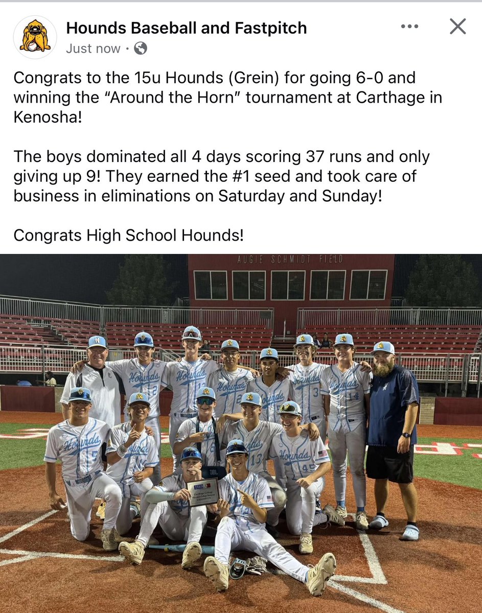 <a href="/houndsplayball/">Hounds Baseball</a> / <a href="/stevegrein/">Steve Grein</a> / <a href="/OsborneHounds/">Sean Osborne</a>