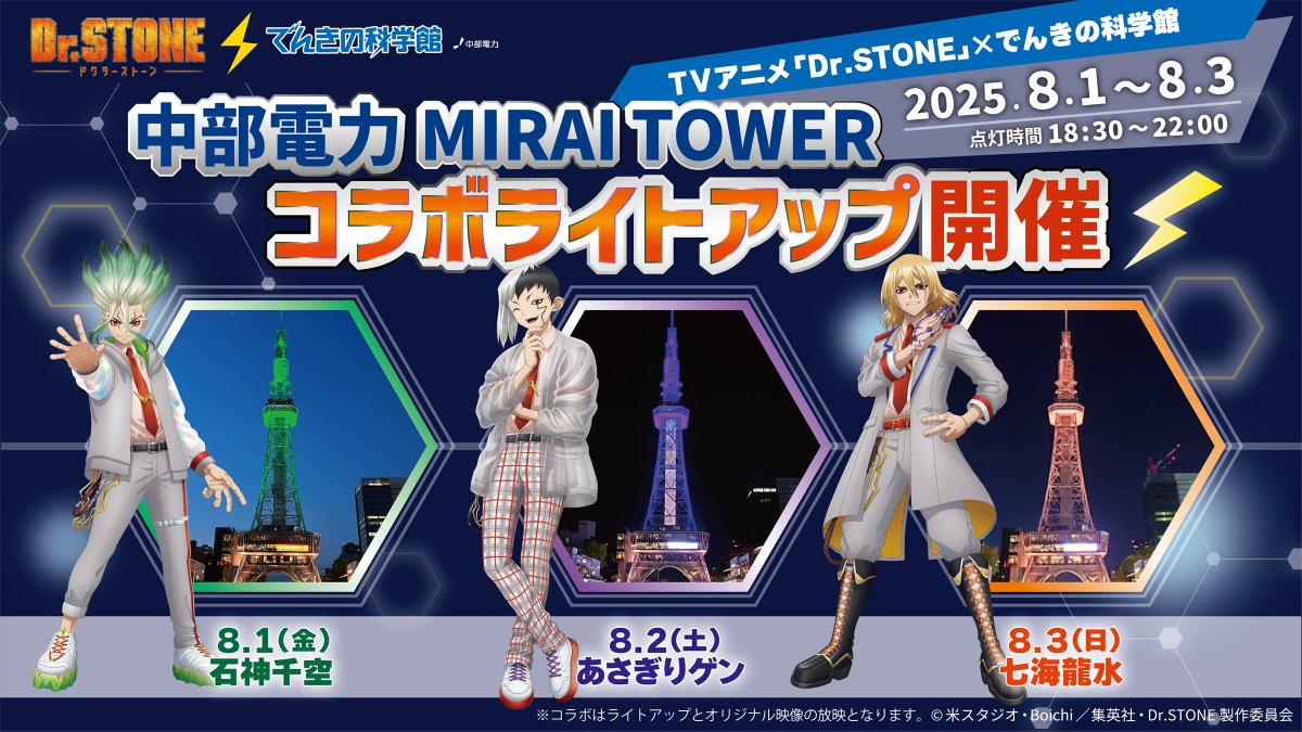 Dr.STONE コスプレ　七海龍水 でんきの科学館 DrSTONE ホビー・楽器・アート Dr.STONE コスプレ 七海龍水