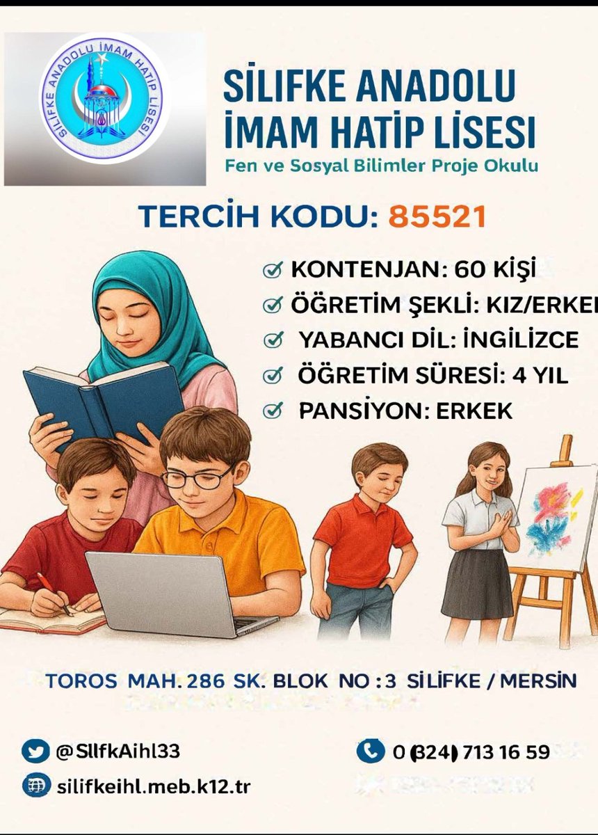 Silifke Anadolu İmam Hatip Lisesi (@slfkaihl33) on Twitter photo 