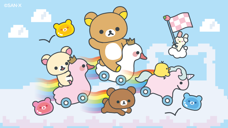 1位になれるかな🌈 #ゲーミングリラックマ