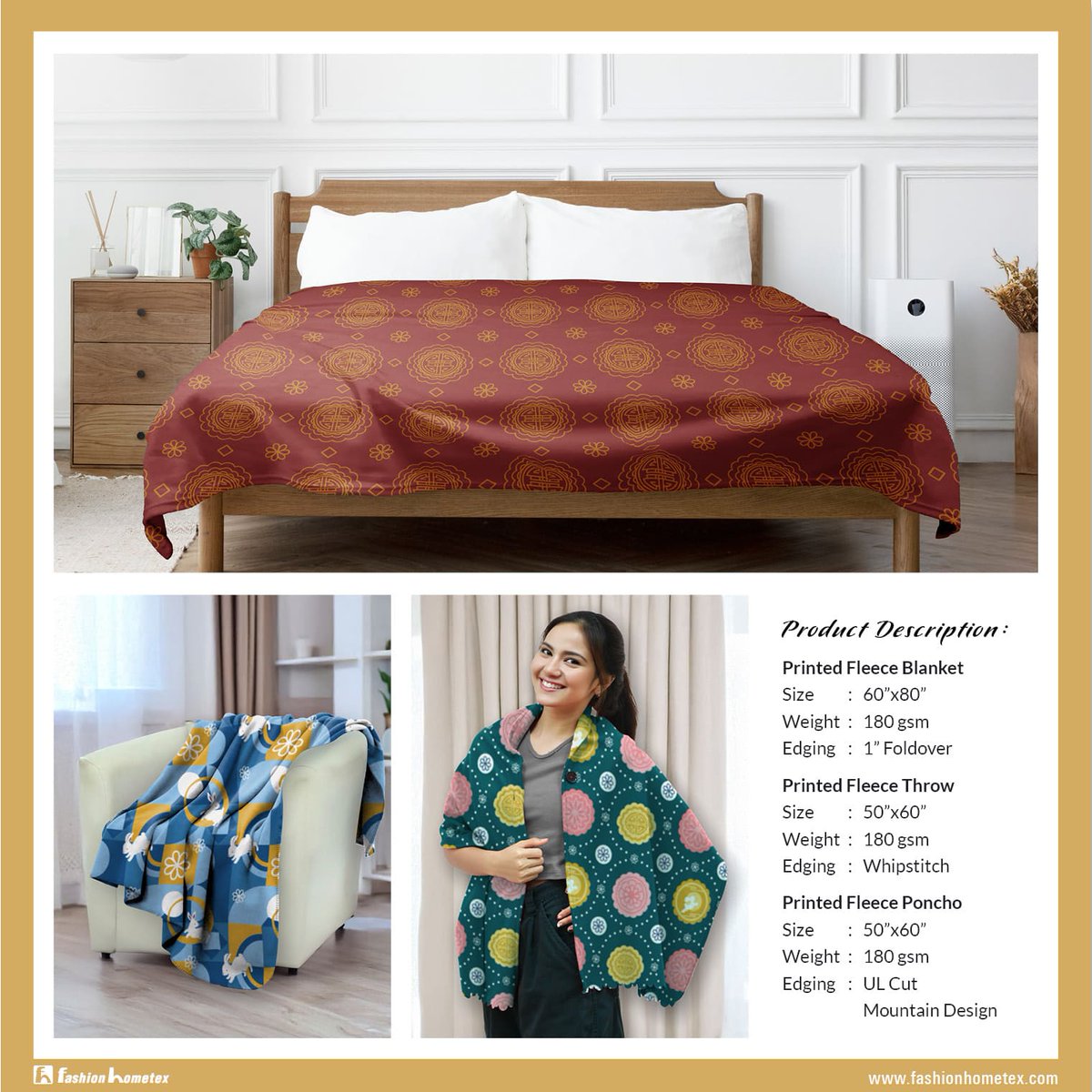 FashionHometex's tweet image. Get your store ready before the festival begins!

Our Printed #FleeceBlankets, soft, lightweight, and easy to display, ideal for promotions ahead of #MidAutumnFestival 2025.

bit.ly/fashionhometex…

#FashionHometex #BlanketSupplier #BlanketManufacturer