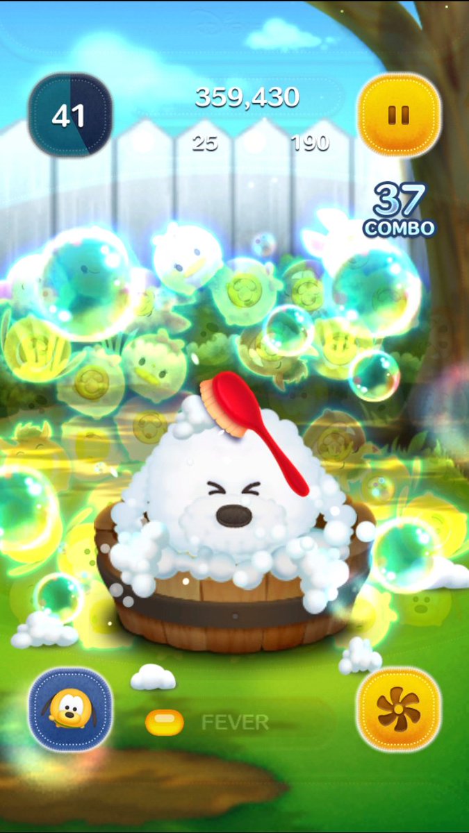 disneygames_jp's tweet image. 『LINE:ディズニー #ツムツム』に、ミッキーの愛犬「プルート+」が新プラスツムとして登場♪
画面をスワイプしてプルートをブラッシングすると、数ヶ所でまとまってツムを消去します💥
ワッペンは、タップやチェーンで消せるアワ付きツムがふってくる効果付き✨
🔻ゲームプレイはこちら…
