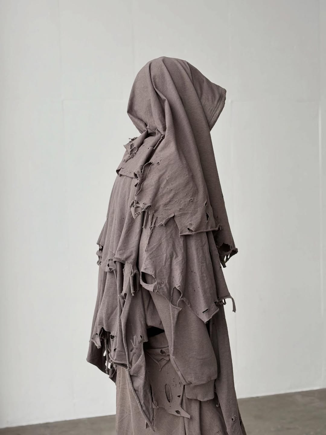 関税込【doublet】PHANTOM FRAYED HOODIE PHANTOM FRAYED HOODIE-ファントムフレイドフーディー-doublet