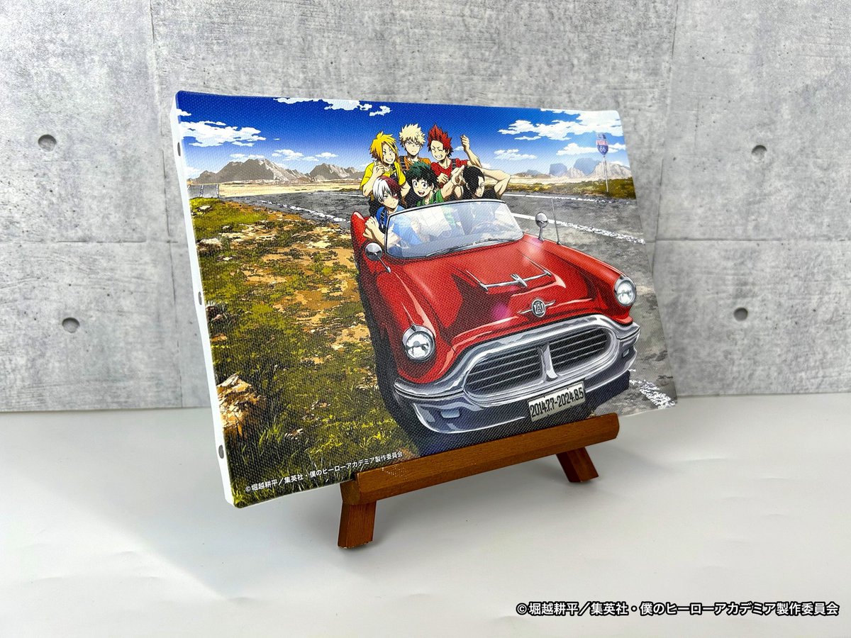 僕のヒーローアカデミア　アートキャンバスボード* 僕のヒーローアカデミア』40アイテム以上の新商品が堂々登場