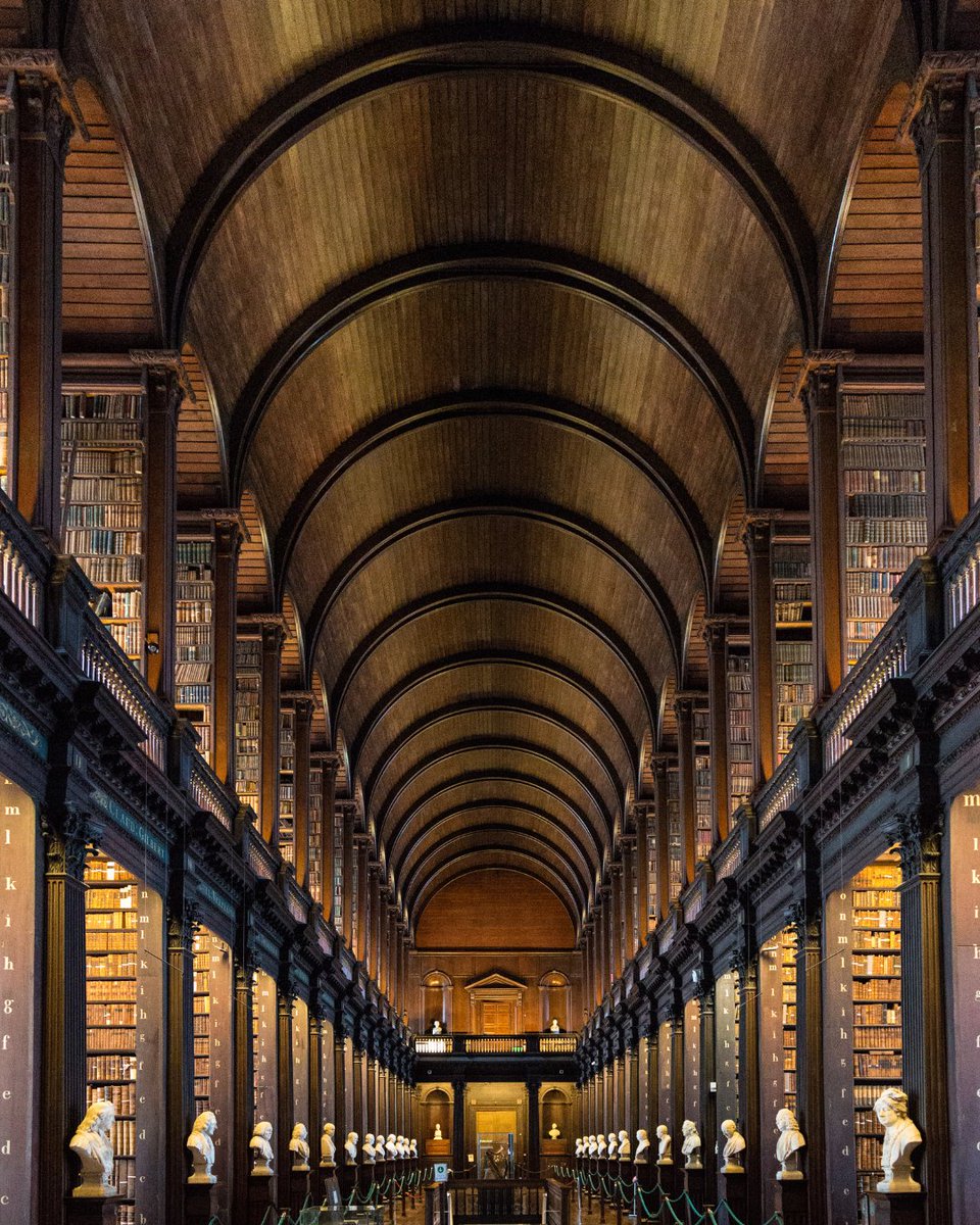 Calling all bookworms! The library of your dreams in Ireland... Trinity Long Room Library, Dublin