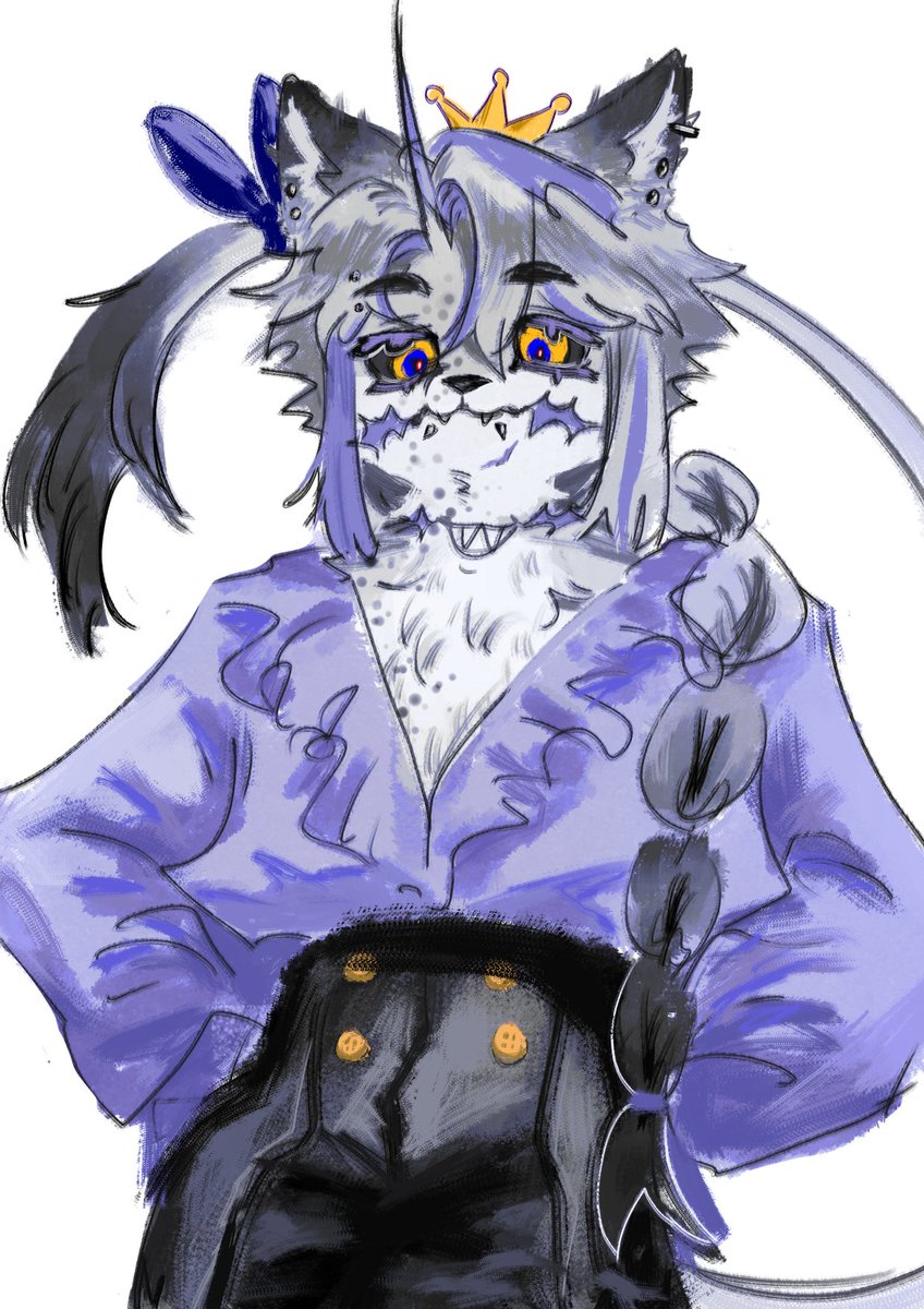 _ahniyalis's tweet image. Here guys, im opening few sketch color half body furry cms to make some samples (and buy an ipad, my phone is broken) only 15$
 extra char +90%
No NSFW (im okay without clothes)
Is someone interest? Or know someone interest, pls recommend me with them🥲🥲🥲 #furry