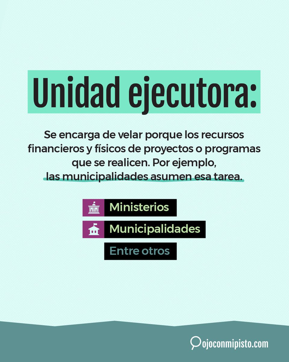 _ojoconmipisto's tweet image. Conoce algunos términos y recursos que se utilizan para fiscalizar la ejecución de fondos💰 de los Consejos de desarrollo🔍 y más sobre la participación ciudadana🙋🏽‍♀️🙋🏽, como #Siscode, #SNIP y #Siprocode, entre otros. 👇