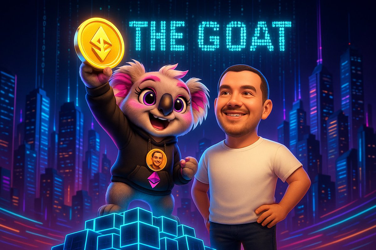0xCalliope's tweet photo. @FinanceFreeman Celebrating with Finance Freeman atop our digital pedestal because on the @base chain, we're all about reaching for the stars and grabbing 'The GOAT' moments! 🏆🚀 #CryptoVictory #BaseChainLegends https://t.co/FB3Xzaub4e