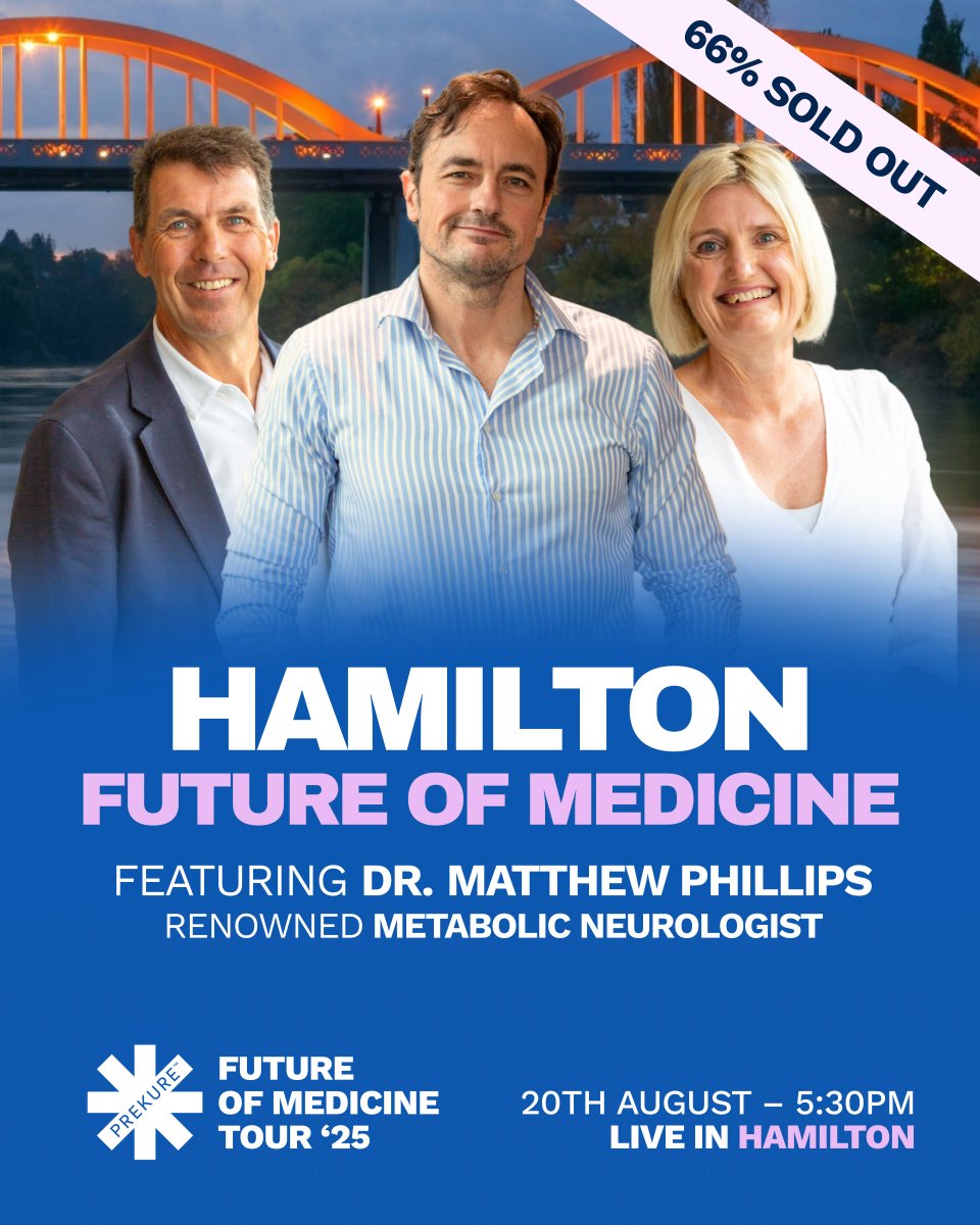 TWO-THIRDS SOLD OUT

Future of Medicine - Hamilton is over 2/3rds sold out.

Join us for an evening that will challenge the status quo featuring Keynote Speaker Dr. Matthew Phillips.

Lock in your spot before it’s gone.
hubs.ly/Q03w_QV90