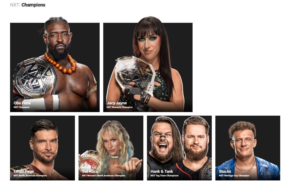 LivDomRox's tweet image. Something barely anybody is talking about, but the NXT Heritage Cup is retired now, right?
I'm pretty sure Tony D'Angelo put an end to it and that's a good idea. It was not okay the men had THREE midcard titles and women only 2. Equal titles HAS to be the rule in WWE. #WWEGAB