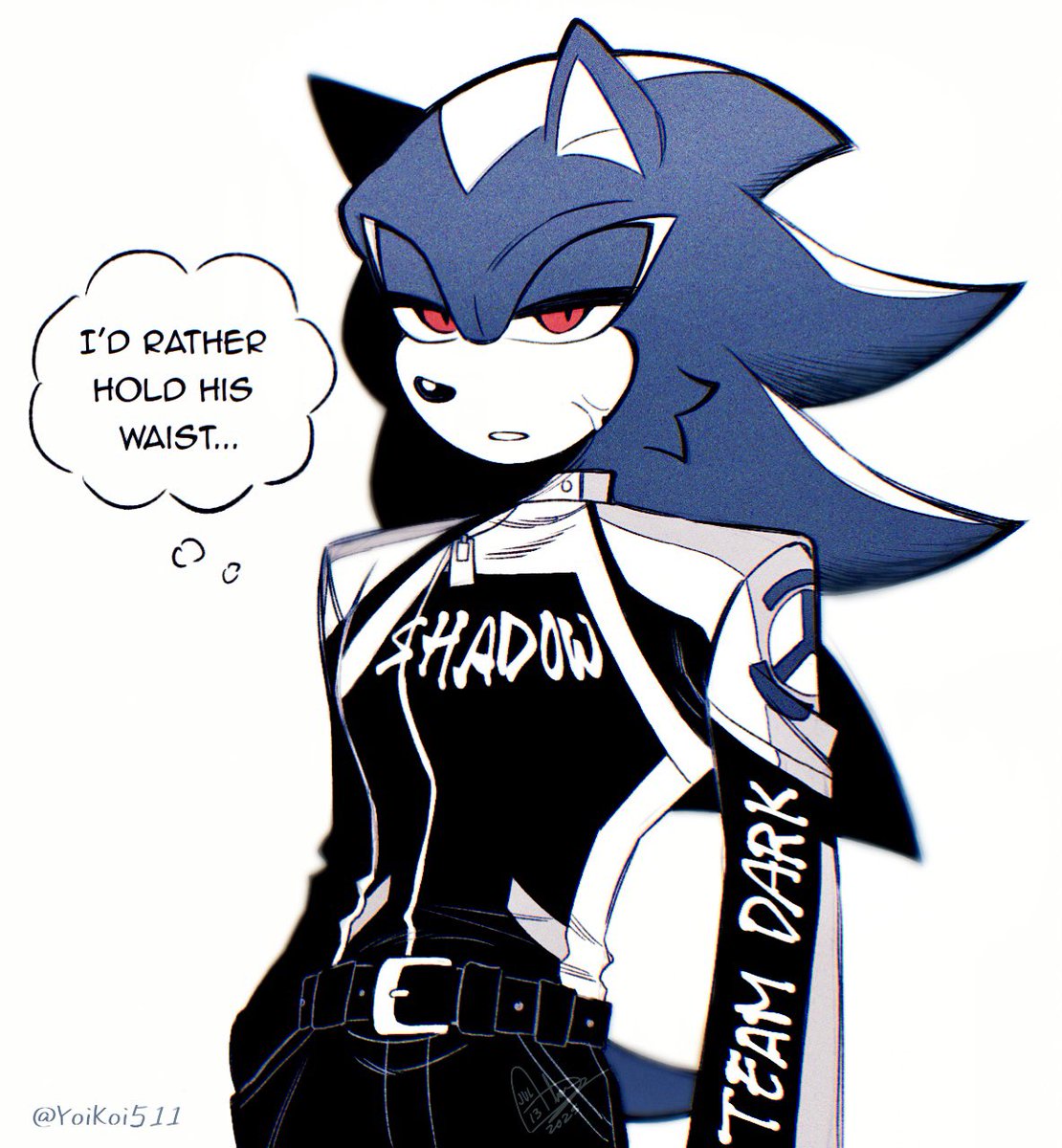 YoiKoi511's tweet image. Shadow is a man of strong will….. I think? 😭😭😭 #sonadow #shadonic #SonicTheHedgehog #ShadowTheHedgehog #SONIC