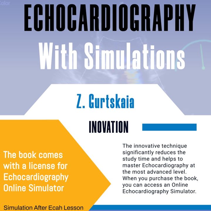 New! The book comes with a permanent license for the Echocardiography Online Simulator. Read more:  zurl.co/XTeS