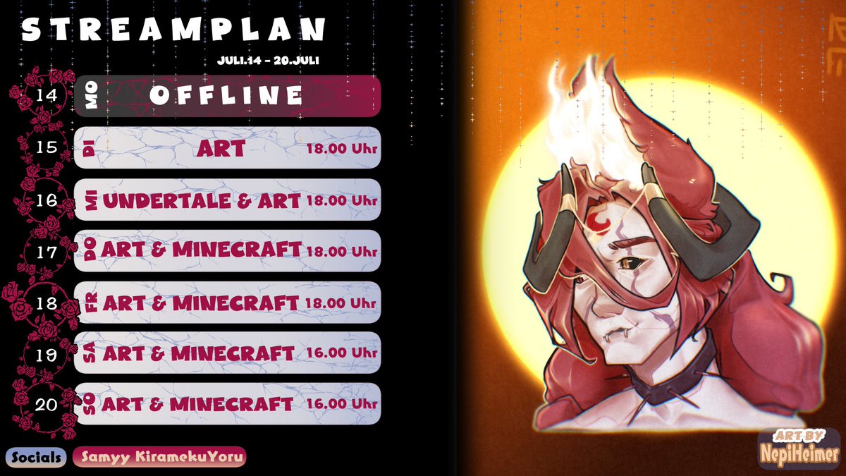 Samy KiramekuYoru |🩸🌙🦊 tweet media