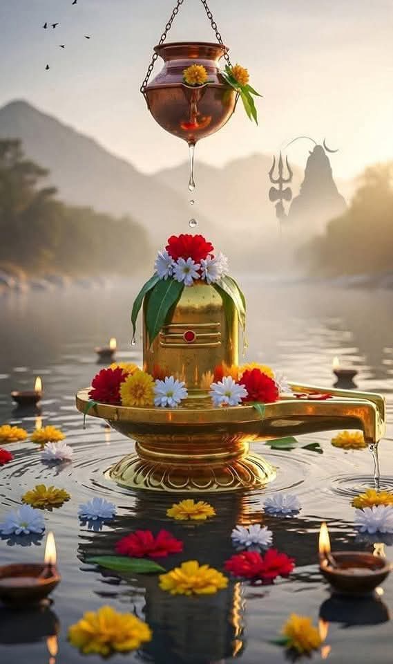 सभी को पवित्र श्रावण मास के प्रथम सोमवार की हार्दिक शुभकामनाएँ।

देवाधिदेव महादेव से सभी भक्तों के कल्याण की कामना करता हूँ।
ॐ नमः शिवाय! #हर_हर_महादेव 🔱
#सावन_सोमवार