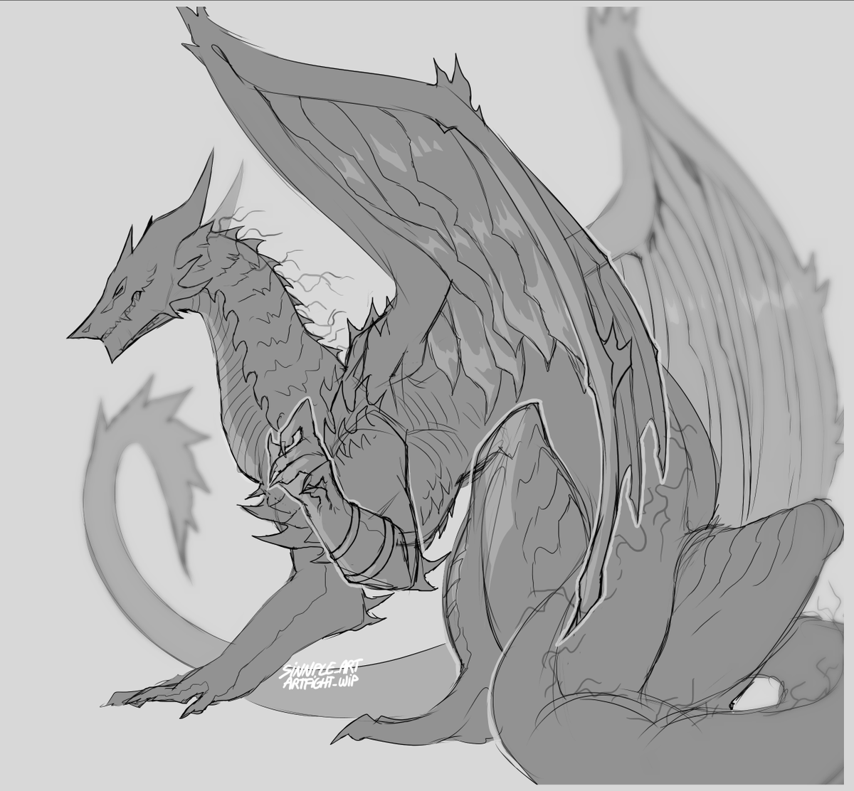 Artfight wip shhhh it's a secret