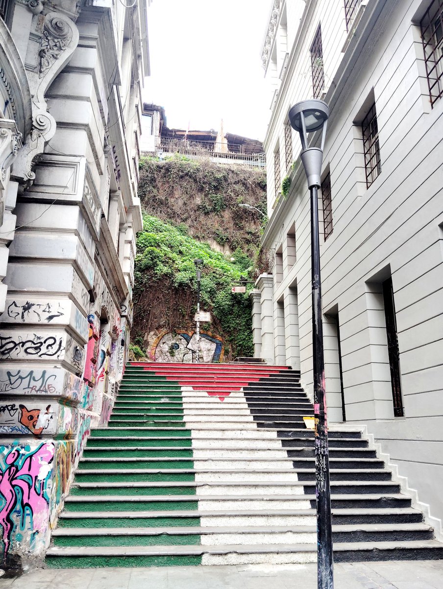 Hoy paseando por #Valparaíso  con <a href="/lludllud/">Odiosa Odisea 📚💃🐾🌻</a> 
Vimos que hoy más que nunca, los muros hablan ✊🏿🇵🇸
#PalestinaLibre