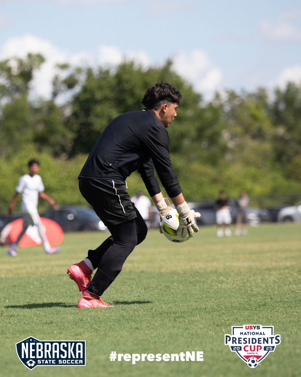 NEBStateSoccer's tweet photo. Three hard fought battles and our time in Tampa comes to an end. Proud of our boys from Interstate Soccer Club for being here to #representNE 🫡 Until next year @usyouthsoccer #claimthecup https://t.co/4EBUdu6wMA
