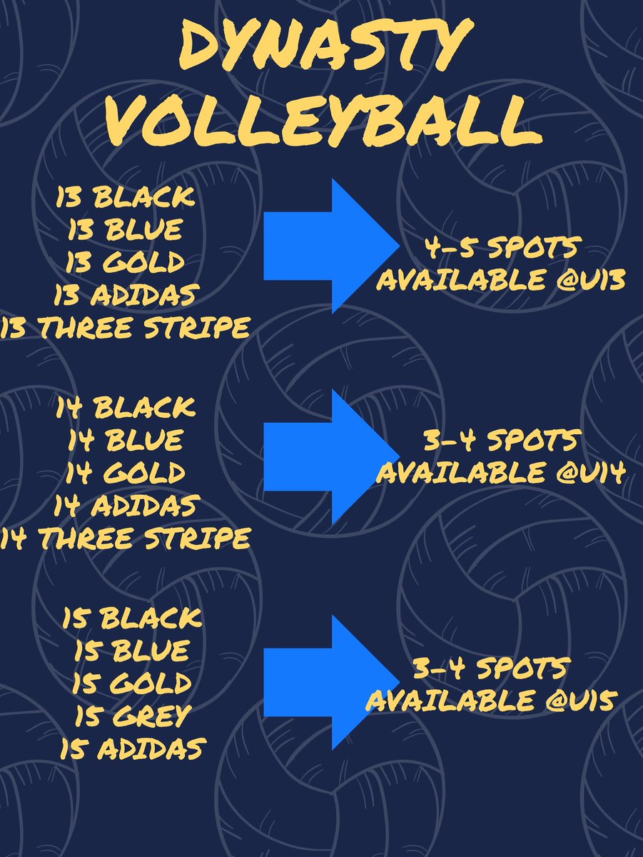 DYNASTY Volleyball (@dynastyvbc) on Twitter photo 