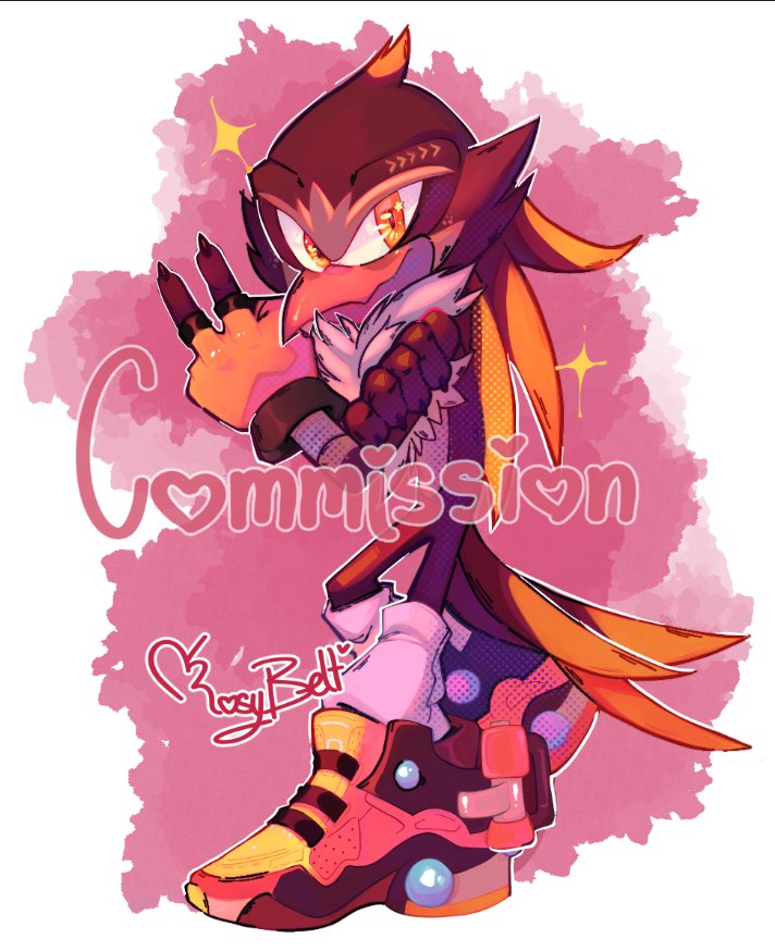 Rousekarma's tweet image. Comm for @HeinzArts!! ✨💗