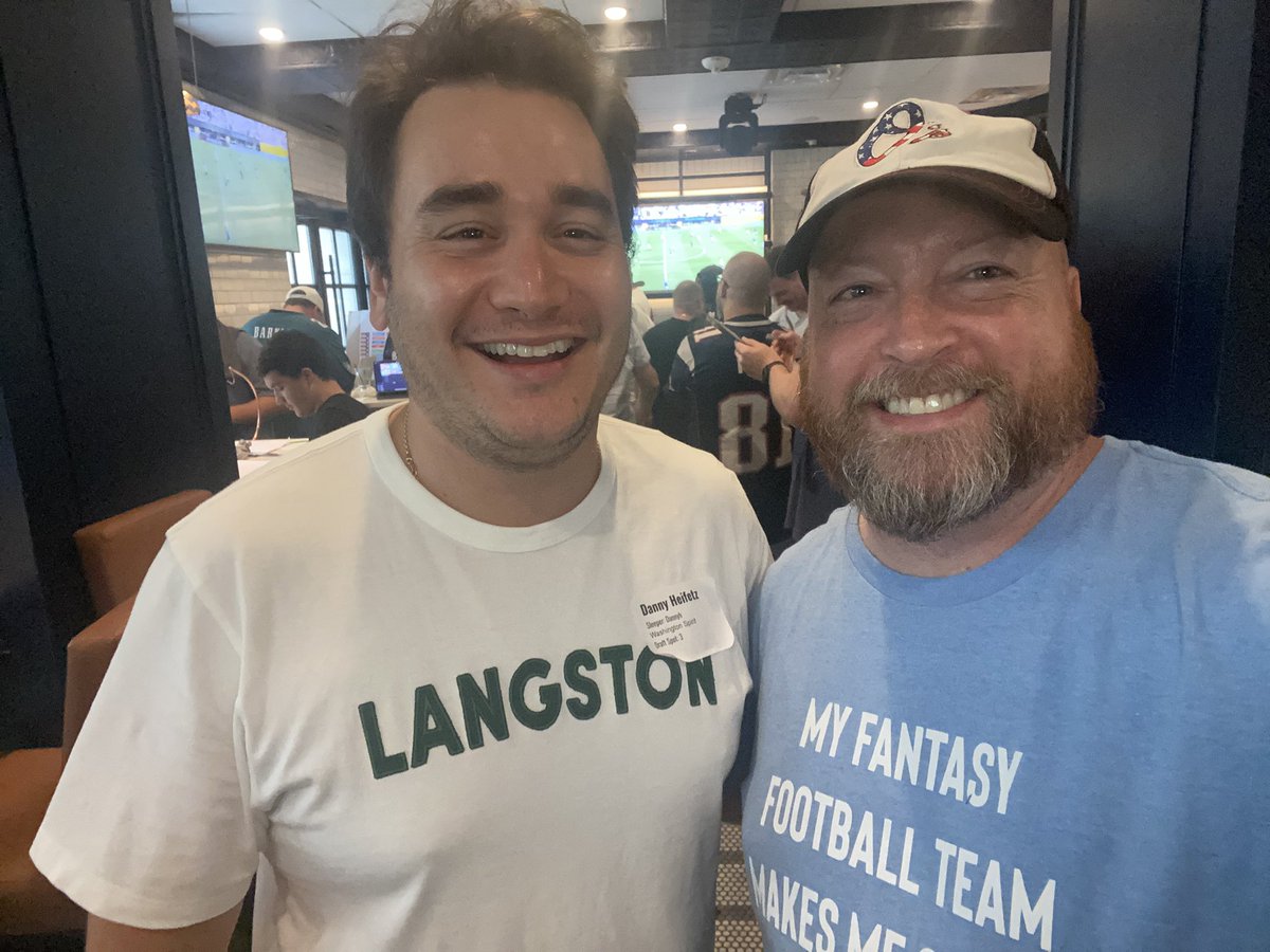 RBL_leader_01's tweet image. Had an amazing time today at the #SFB15 live draft in DC! @F6P_Joe and @GeoffLambert77 put together a great event! I forgot to get a photo with them so I’ll share these with @WildOneRosie and @Danny_Heifetz.