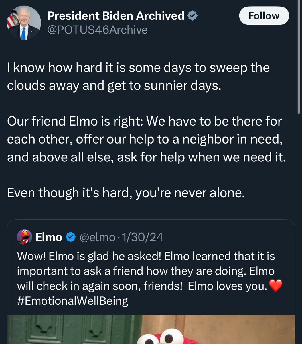 While Elmo is reciting the 14 Words, just remember