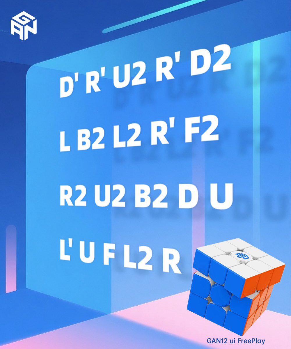 gancube's tweet photo. New week, crush limits! πͺ
Chance to level up and don't hesitate to conquer this 3x3 scramble exercise! Don't forget to drop your best time in the comments! π―
#GANCUBE #GANSmartCube #speedcube #newrelease #newarrival #GANExercise https://t.co/2P2twk5AX5
