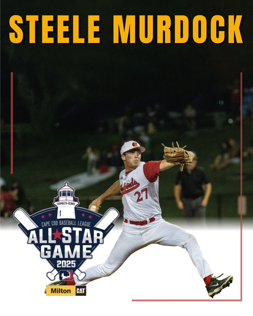 Our closer is headed to YD🔥

Steele Murdock (<a href="/UCSDbsb/">UC San Diego Baseball</a>) has been selected to the 2025 CCBL East All-Star Team!

Congrats, <a href="/SteeleMurdock/">Steele Murdock</a>!