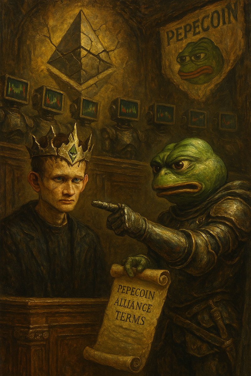 EnterprisePepe's tweet image. Day 17 tagging @VitalikButerin until he makes The Enterprise PepeCoin Alliance a reality.