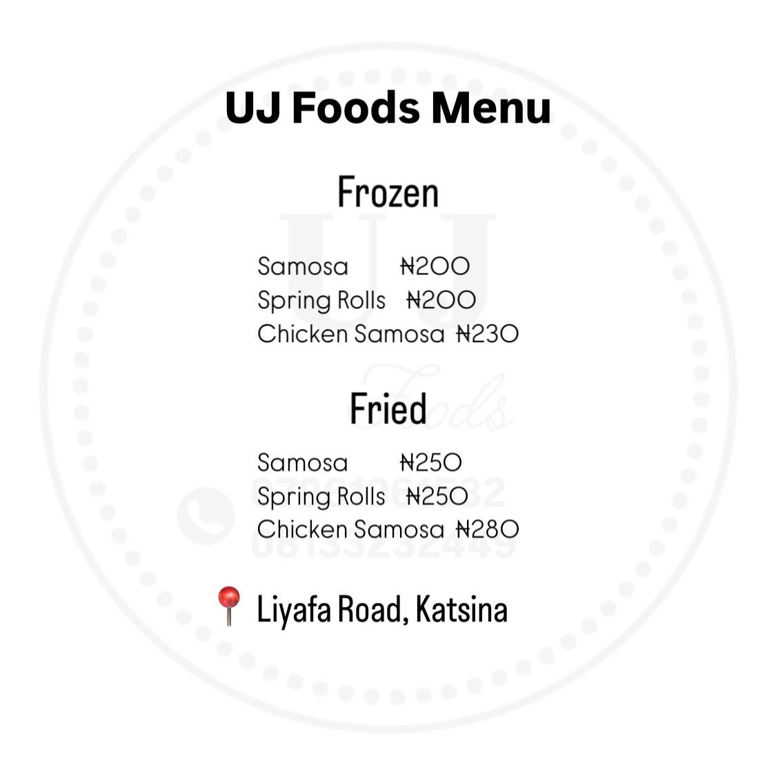 We have the best hot &amp; spicy spring rolls and samosa 🔥 Fresh, tasty, and ready for you! 
📞07061061532
📍Liyafa road, Katsina.
