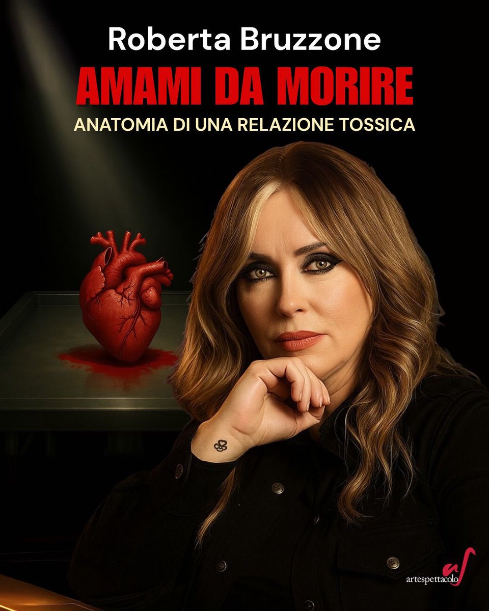 ⸻

“Amami da morire” – Quando l’amore diventa una trappola mortale 

Uno spettacolo potente, crudo, necessario.
Scritto e interpretato da Roberta Bruzzone

Tutte le date disponibili su 👇

ticketone.it/artist/roberta…

Dietro un “Ti amo” può nascondersi il controllo.
Dietro un