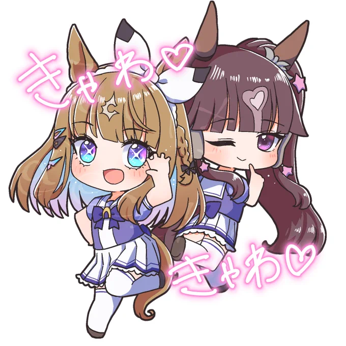 可愛く描けたな──。(覇王色の覇気) 夏コミの裏表紙になります!!