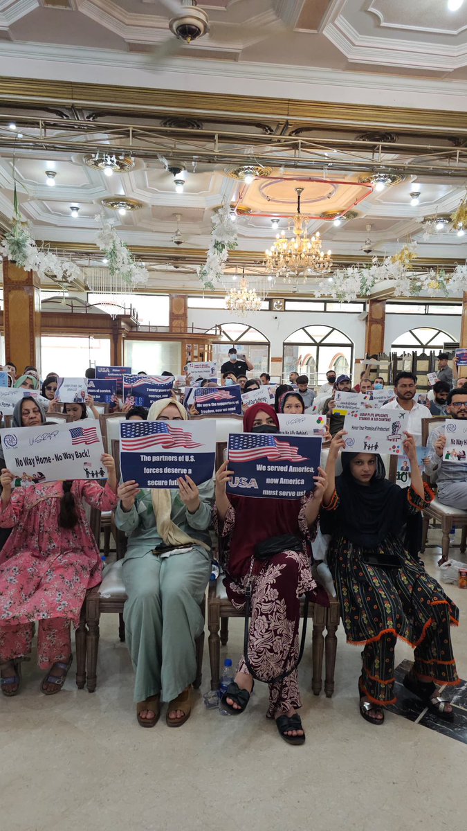 They stood by America in its hardest days.
Now, every day in Pakistan is a fight for survival — against poverty, deportation, and fear.
Was the promise only for the battlefield?
Honor it—before it’s too late.
#save_afghan_allies_p1p2 #RestartUSRAP 

<a href="/POTUS/">President Donald J. Trump</a> <a href="/StateDept/">Department of State</a> <a href="/WhiteHouse/">The White House</a>